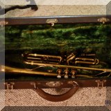 M02. Vintage H. N. White “The Gladiator” trumpet.